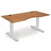 Copeland Furniture Invigo Ergonomic Sit-Stand Desk - 2660-RCU-EE-23-W-G-N-P-N-N-N