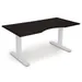 Copeland Furniture Invigo Ergonomic Sit-Stand Desk - 2672-RRC-EE-53-W-G-N-P-N-N-N