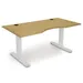Copeland Furniture Invigo Ergonomic Sit-Stand Desk - 2672-RRC-EE-03-W-G-N-P-N-N-N