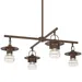 Hubbardton Forge Mason Outdoor Chandelier - 364212-1004