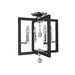 Framburg Lighting Minimalist Elegant Semi-Flushmount Light - F-5363 PN/MBLACK