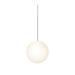 Pablo Lighting Bola Sphere LED Multi-Light Pendant Light with Large Canopy - BOLA SPH 4+5+6+8+10+12 x2 BRA + BOLA CAN 9 WHT