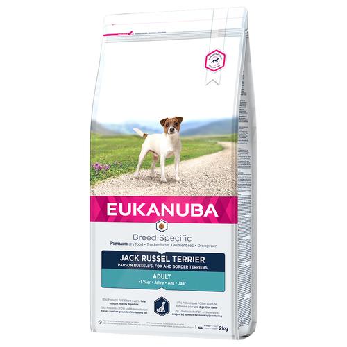 3x 2kg Adult Breed Specific Jack Russell Terrier Eukanuba Hundefutter trocken
