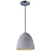 Maxim Lighting Crete LED Pendant Light - 12397GYPC