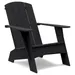 Loll Designs Adirondack 4 Slat Compact Chair - AD-4SCC-BL