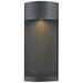 Hinkley Aria Outdoor Pocket Wall Sconce - 2307BK