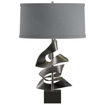 Hubbardton Forge Gallery 273050 Twofold, Hubbardton Forge Pluto Table Lamp