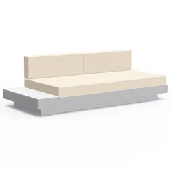 Loll Designs Platform One Sectional Sofa with Left/Right Table - PO-S1-5492-DW