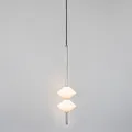 Ridgely Studio Gem 2 LED Vertical Mini Pendant Light - GEM2-VRT-30-SNI