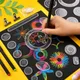 Ensemble de jouets de dessin Spirograph engrenages imbriqués roues peinture accessoires de