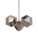 Gabriel Scott Welles 3 Spoke Pendant Light - WLS-PND-SPK-3-NKL-6