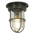 Original BTC (Davey Lighting) Ship's Companionway Outdoor Flushmount Light - BT-DP7203/BR/FR/WE