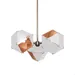 Gabriel Scott Welles 3 Spoke Pendant Light - WLS-PND-SPK-3-WHT-CPR-24-WHT