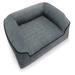 BuddyRest Romeo Advanced Orthopedic Bolster Dog Bed Metal in Gray | 12 H x 48 W x 32 D in | Wayfair OB302