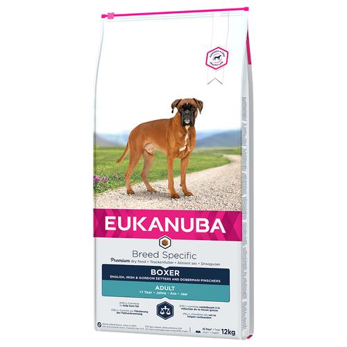 2x 12kg Adult Breed Specific Boxer Eukanuba Hundefutter trocken