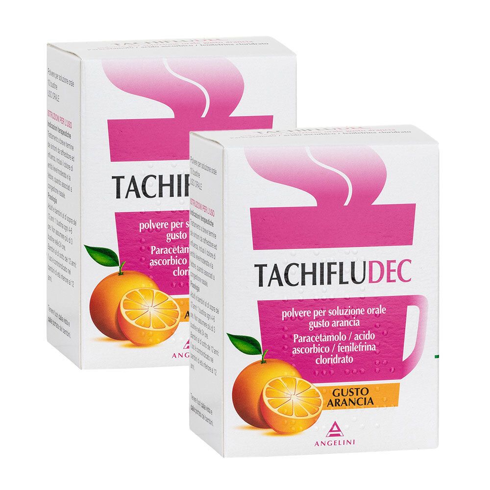 TACHIFLUDEC Gusto Arancia 2x10 pz Bustina