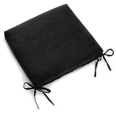 20-inch by 19-inch Microsuede Chair Cushion with Ties (Set of 1, 2, or 4)