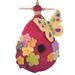 Handmade Wild Woolies Felt Birdhouse - Butterfly (Nepal)