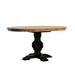 Eleanor Two-tone Oval Solid Wood Dining Table by iNSPIRE Q Classic