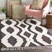 Livabliss Jaenae Textured Boho Area Rug