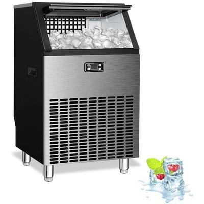 Commercial Ice Maker Machine,Freestanding Ice Cube Maker Makes