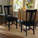 Solid Wood San Remo Splatback Chairs, Set of 2