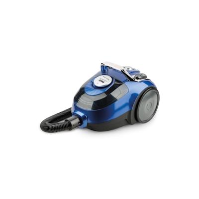 Fakir Apollo BL 150 - Beutelloser Staubsauger, Kompakter Staubsauger, leiser Staubsauger, Filter, Kombidüse 800 W, Blau/Silber Image