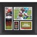 Mike Evans Tampa Bay Buccaneers Framed 15" x 17" Player Collage with a Piece of Game-Used Football