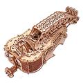 Wood Trick Lyra da Vinci 3D Wooden Puzzle for Adults and Kids to Build - Hurdy Gurdy Kit Musical Instrument - Wood Model Kit