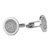 Men's Michigan Wolverines Silver Cufflinks