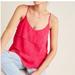 Anthropologie Tops | Anthropologie Ameline Tiered Textured Cami Top | Color: Pink/Red | Size: Xs