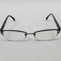 Michael Kors Accessories | Michael Kors Eyeglasse Frames Black Half Rim Wire | Color: Black/Silver | Size: 50/17/135