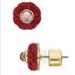 Kate Spade Jewelry | Kate Spade Confection Pastry Stud Earrings | Color: Gold/Red | Size: Os