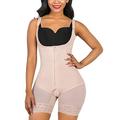 SHAPERX Shapewear for Women Tummy Control Fajas Full Body Shaper Butt Lifter Thigh Slimmer Shorts, Beige, XXL