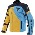 Dainese Ranch Tex Veste textile moto, bleu-jaune, taille 58