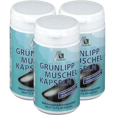 Avitale Grünlippmuschel 3x60 St Kapseln Image
