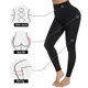 TUNIControl-Culotte taille haute pour femme sous-vêtement amincissant legging noir slim push up