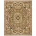 Brown/Green 90 x 0.63 in Indoor Area Rug - Charlton Home® Allister Oriental Handmade Tufted Wool Taupe/Light Green Area Rug Wool | Wayfair