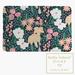 kathy ireland HOME Delicate Floral Midnight Garden 21" x 34" Memory Foam Rug in Brown/Green/Pink | 34 H x 21 W x 0.6 D in | Wayfair DFMG21X34MF