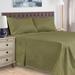 Latitude Run® Soliana 400 Thread Count Egyptian-Quality Cotton Sateen Sheet Set in Green | 84 H x 108 W in | Wayfair