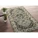White 30 x 0.25 in Area Rug - Kaleen Herrera Hand-Knotted Wool Gray/Ivory Area Rug Wool | 30 W x 0.25 D in | Wayfair HRA06-75-2612