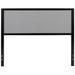 Latitude Run® Melbourne Metal Headboard - Modern Headboard Upholstered/Metal & Upholstered/Metal/Polyester in Gray | 47 H x 60 W x 2 D in | Wayfair