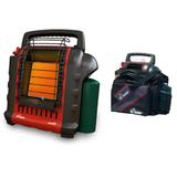 Mr. Heater MH9BX Portable Buddy Heater with Carry Bag