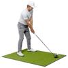 GoSports Golf Hitting Mat | 5x4 Artificial Turf Mat for Indoor/Outdoor Practice | Includes 3 Rubber Tees
