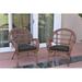 Ophelia & Co. Maltby Patio Chair w/ Cushions Wicker/Rattan in Red/Brown | 36 H x 29 W x 29 D in | Wayfair 1CA25143275E410F9C9337AD0CC42BE6