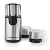 KitchenAid BCG211OB Onyx Black Coffee and Spice Grinder Kit