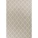 Domani Clouds Diamond Trellis Hand-woven Wool Rug