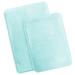 Latitude Run® Steph Ultra Soft Non Slip & Absorbent Memory Foam Bath Rugs Polyester in Blue | 1 H x 20 W in | Wayfair LDER3582 42274778