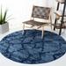 Blue 48 x 0.79 in Area Rug - Wrought Studio™ Socorro Abstract Area Rug, Polypropylene | 48 W x 0.79 D in | Wayfair E62F7748D7AE4B42AD09AAB1B67ACD3F