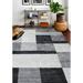 Gray 114 x 0.4 in Area Rug - Wrought Studio™ Aloni Wool & Viscose Area Rug Viscose/Wool | 114 W x 0.4 D in | Wayfair I167-IVGY-9X12-BLN34